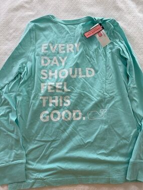 Vineyard Vines Seafoam Green Long Sleeve women’s every day should feel this good